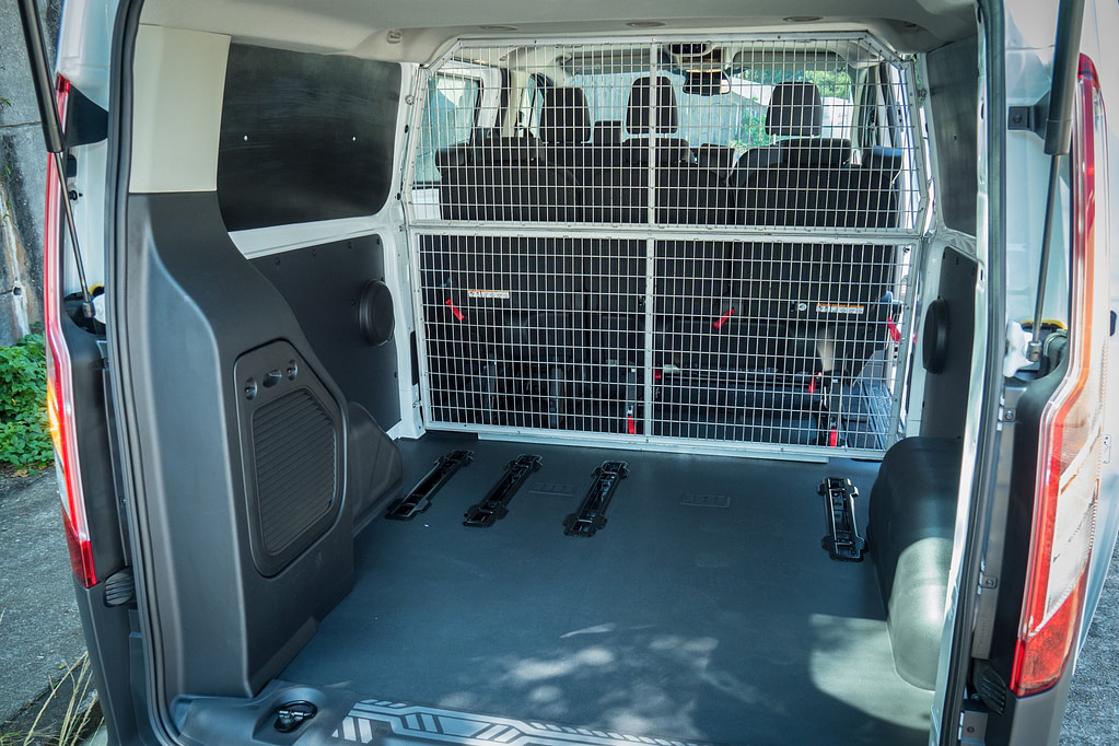 Ford Transit MPV boot space
