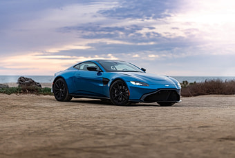 Luxury car Aston Martin Vantage 2019
